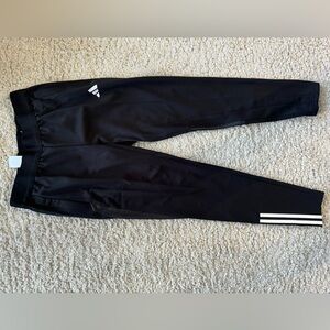 Black Adidas Tapered Jogger Pant. Size Medium.